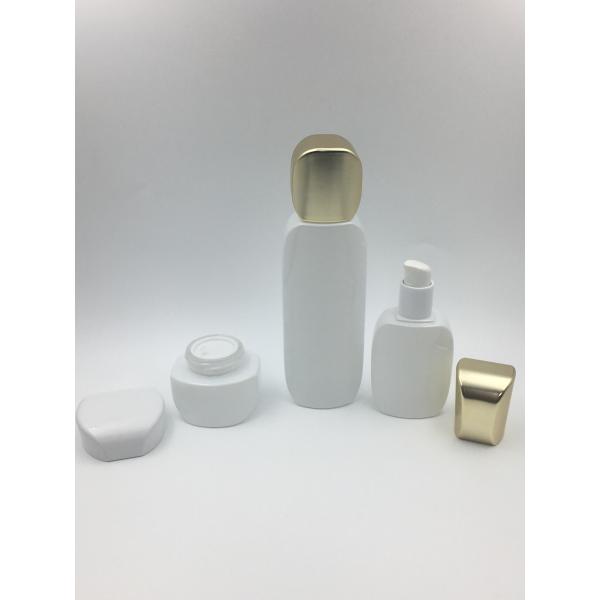 Custom Cosmetic Glass Jars With Bamboo Cap Eco Friendly