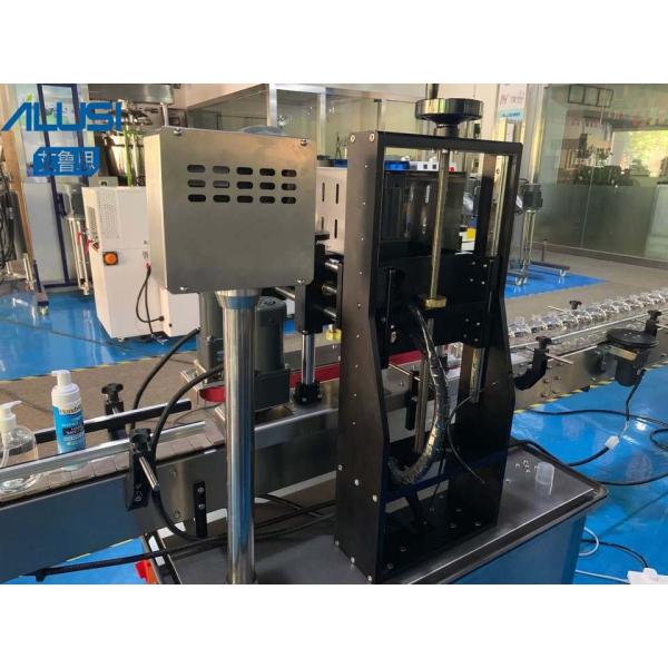 Automatic Alcohol Spray Bottle Capping Machine Hand Sanitizer Screw Capper