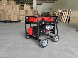 China Air Cooled Portable Diesel Generator 3kW Standby Generator With Key Start Handle Wheel on sale
