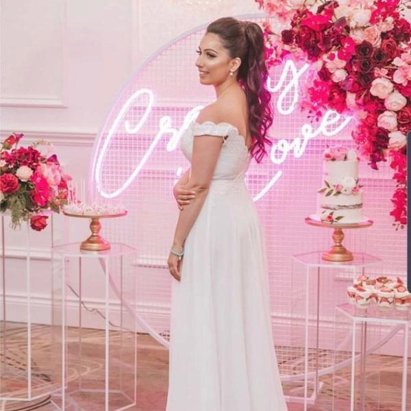 Acrylic Letters LED Backlit Illuminated Logo Mini Custom Flex Neon Light Up Signs Word Lights Dreams