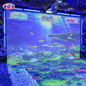 3LCD Beach Interactive Projection Game 1920×1080 For Science Center