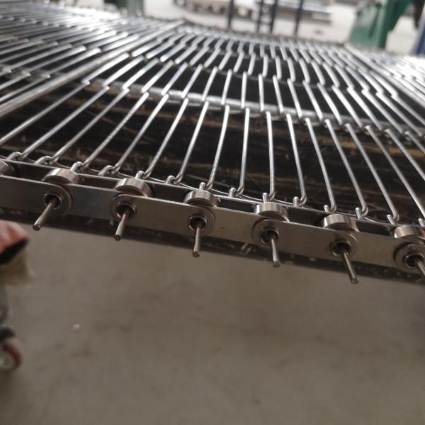 Stainless Steel Conventional Weave Conveyor Belt for Food Production Line