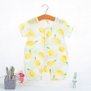 Quality Super Soft Muslin Baby Pajamas Summer Cool Lightweight Cotton Unisex for sale