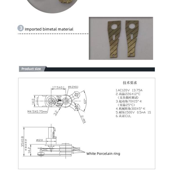 Powerful Electric Temperature Controller 16A Thermostat Regulator for Steam Iron