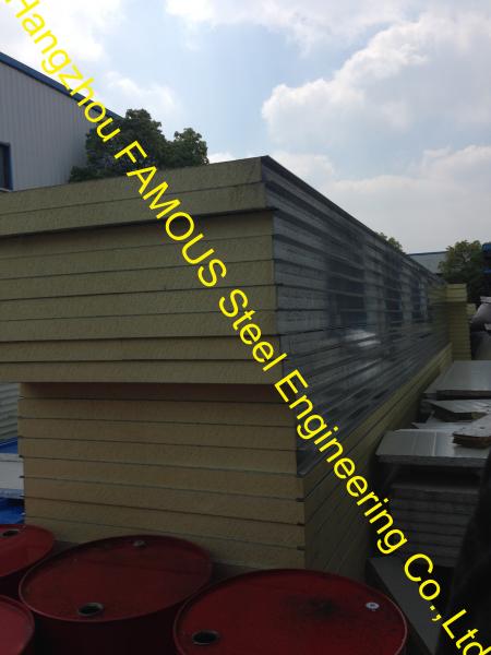 Buy Structural Insulated Sandwich Panels , Wall And Roof PU Panels at wholesale prices