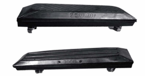 Pint Sized Rubber Tracks Fireproof For Hydraulic Mini Excavator