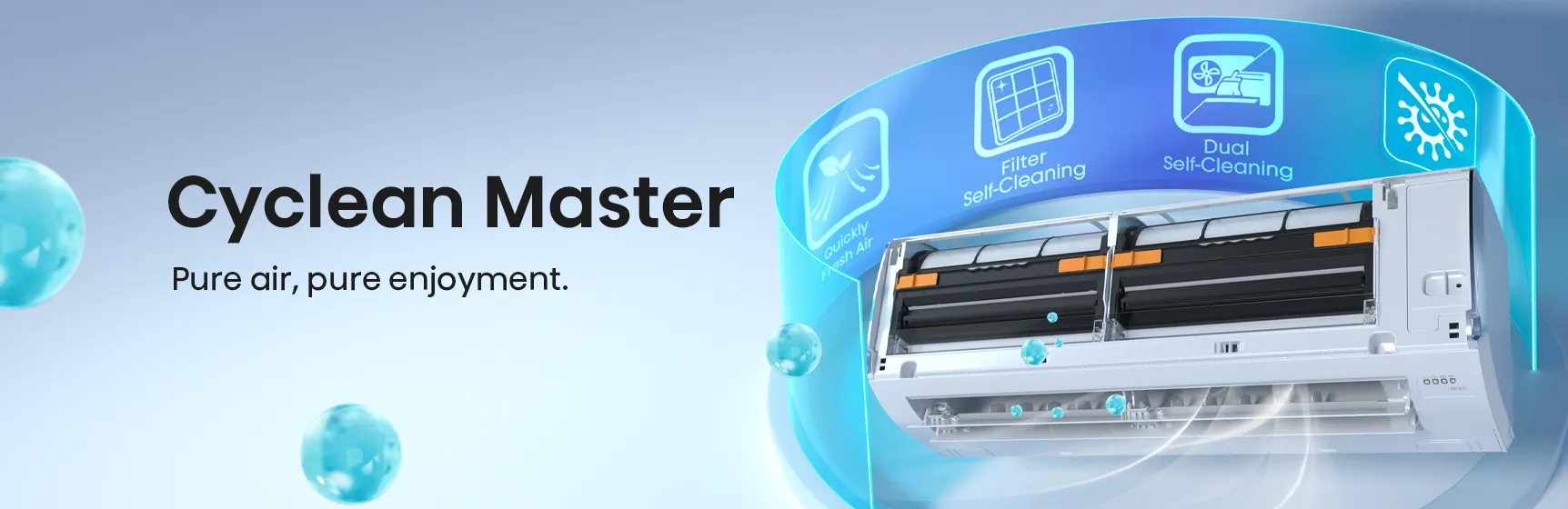 Hisense Cyclean Master Wall Mounted Air Conditioner