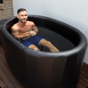 China Outdoor Inflatable Ice Bath Tub on sale