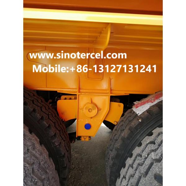 Loading Unloading Box Cargo Semi Trailer 53 Ft 3 Axles 40-60Tons Red