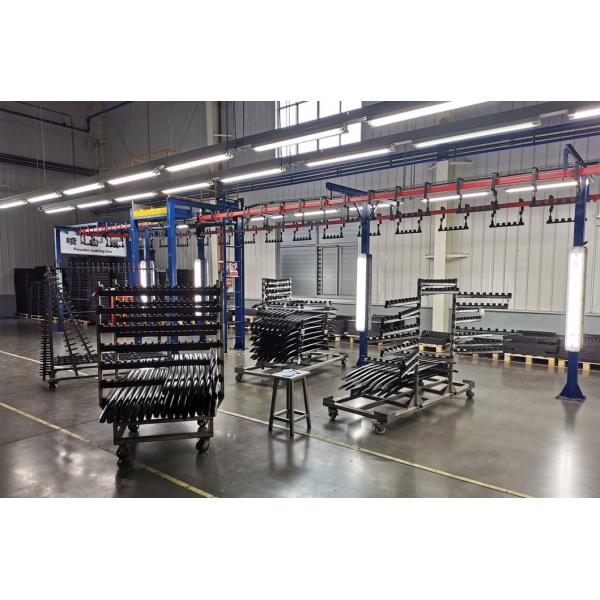 Automatic Powder Coating Line Metal Substrate For Car Components