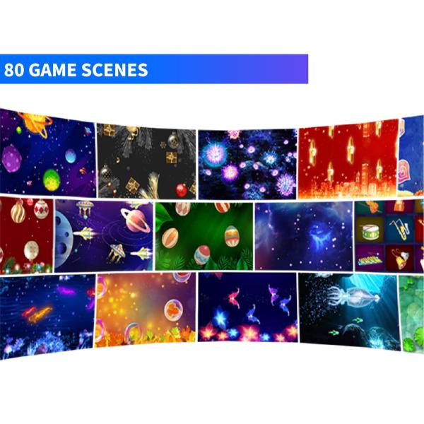 1920x1200 Floor Projector Game System Multi Players Interactive Floor Display