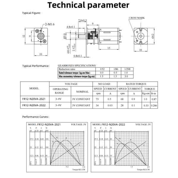 Faradyi Customized Good Quality N20 Right Angle 14mm 5v 6V Micro Small Dc Gear Motor 12V 180rpm