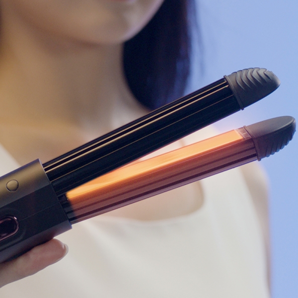 Professional Hair Curling Iron Straightening Splint Rotating Curling Iron