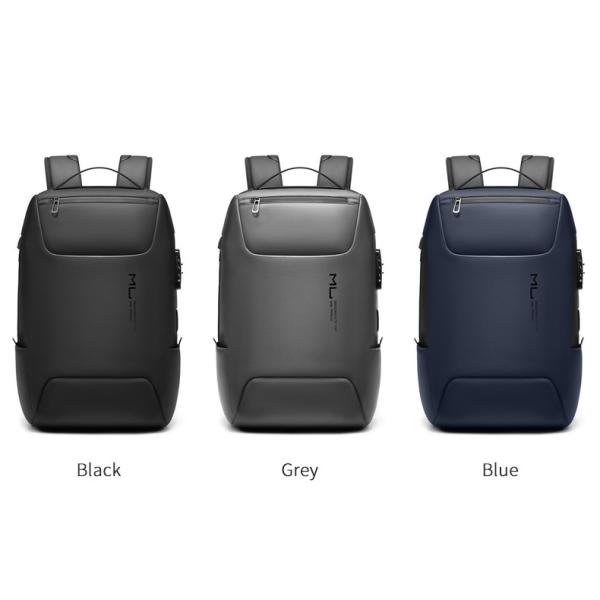 Usb Charging Waterproof Business Backpack 20-39Liter Dirt Resistant