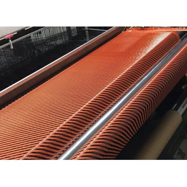 Smooth 4x4 Twill Carbon Fiber / 3K Red Carbon Fiber Cloth With Corrosion Resistance
