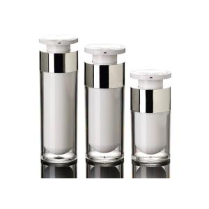 China 15ml 30ml 50ml Luxury Cosmetic Bottles , Airless Bottles Cosmetic Packaging on sale