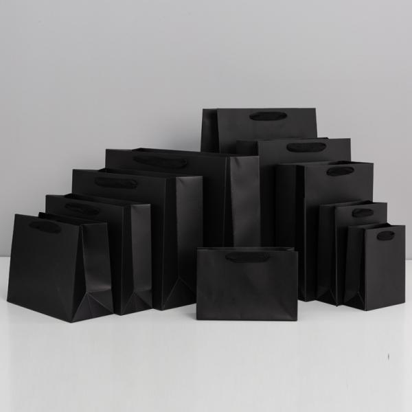Premium Black Paper Bags