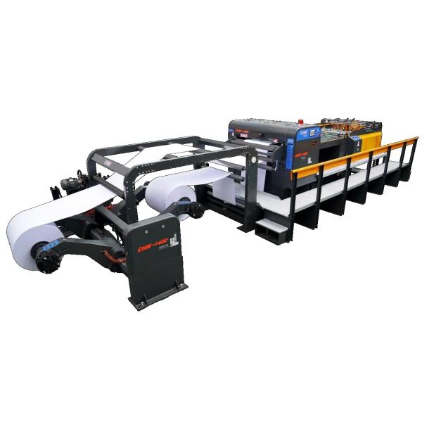 2 Rolls Paper Roll To Sheet Cutter Machine With 29KW Total Power
