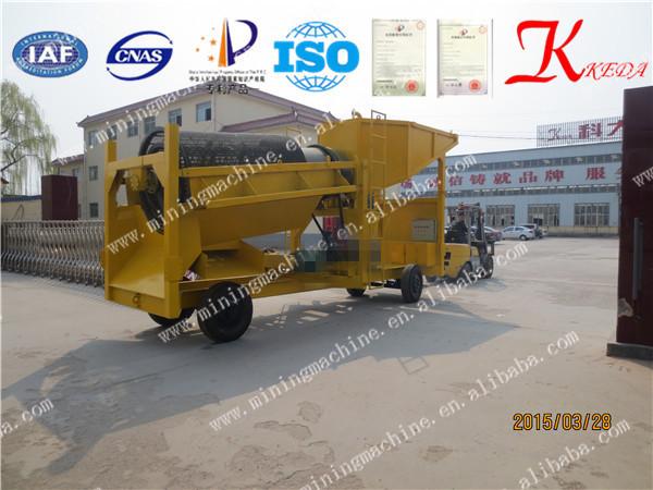 Buy Gold Washer Machine 10-75 Tph Rotary Trommel Screen Mineral Separation Machine at wholesale prices