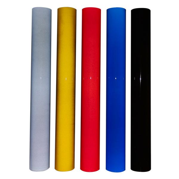 PMMA Hi Vis Reflective Vinyl Reflective Adhesive Film For Traffic Crossing Signs