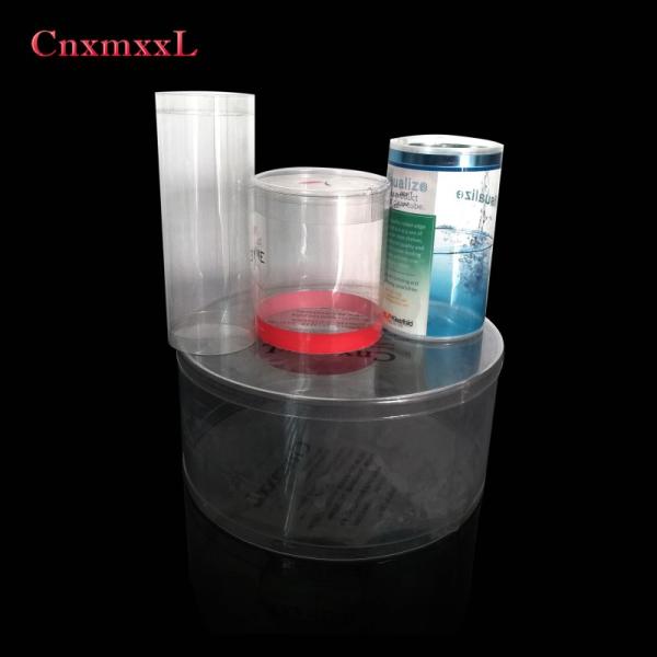 Offset Printing Mascara Cylindrical Packaging Boxes Recycled Plastic Tube Box