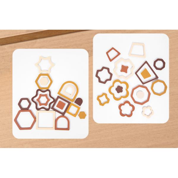 Kids Montessori Wooden Geometric Shape Color Cognition Matching Puzzles Games Early Educational Learning Toy for Children