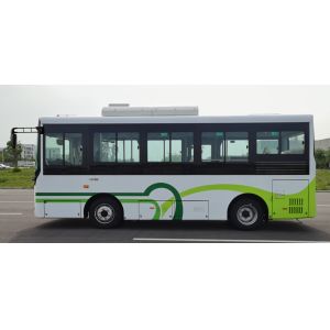 Transportation 22 Seater Coach Electric Mini Buses 2 Axes