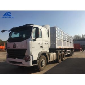 China 600mm Side Wall Flatbed Cargo Trailer With WABCO Brake on sale
