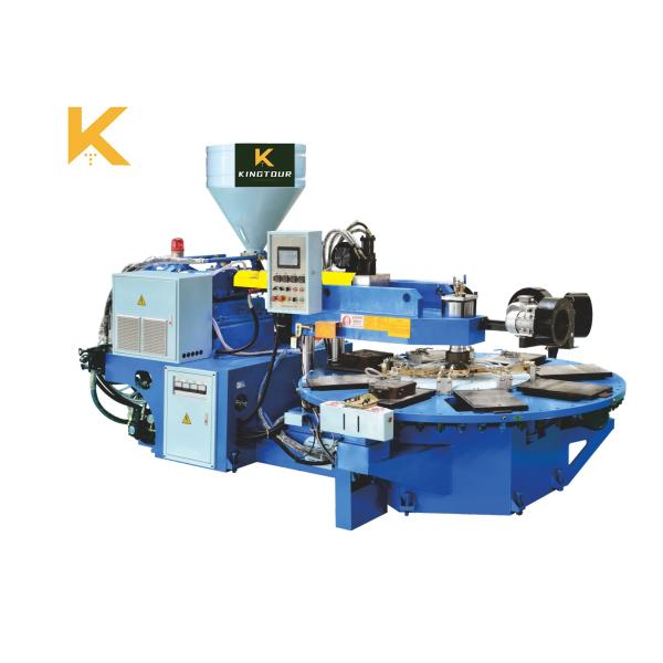 Sport Shoe Sole Making Machine One Color PVC / TPR Sole Moulding Machine 18500W