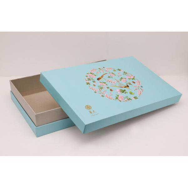 Gold Foil Rigid Cardboard Gift Boxes With Lids 70g/M2 ISO9001