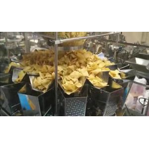 High Speed Multi Head 304SS Potato Chips Packing Machine
