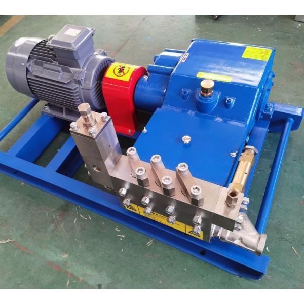 500bar Triplex Plunger High Pressure Water Jetting Pump Cleaning Pressure Testing Pumps
