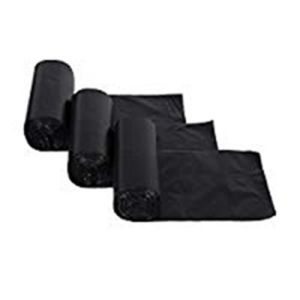 Quality Black Compostable Kitchen Waste Bags , Waterproof Biodegradable Litter Bags for sale