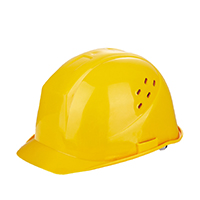 Head Protection Lightweight T107 V Style Personal Protective Helmets with Buckle 435g