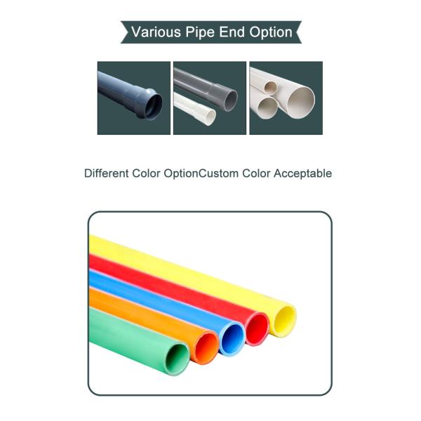 Plastic Extruder CPVC UPVC Pipe Extrusion Line HDPE PPR PP PVC Plastic PE Pipe Making Machine