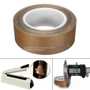 Quality 0.13mm High temperature PTFE Film Tape , Self Adhesive Silicone Tape for sale