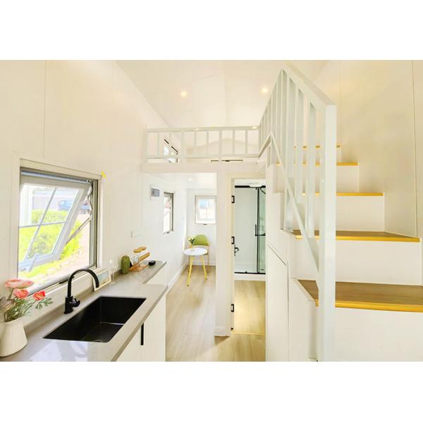 Tiny Prefabricated Mini House Portable Mobile Home Trailer Houses On Wheels