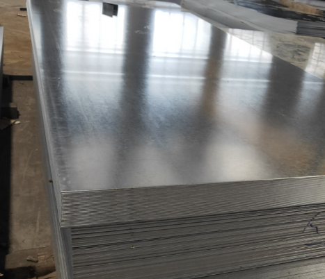 ISO 14m 45.9ft Length Galvanized Steel Plate DX51d Z275 Zinc Coated Sheet