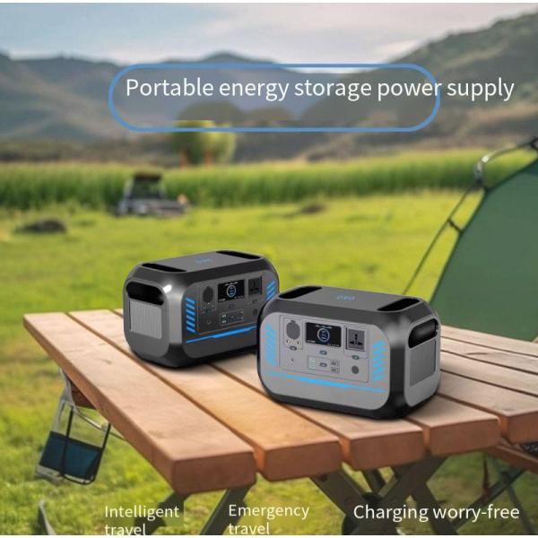 Portable Self Driving Camping Solar Charging Power Station 600W 220V