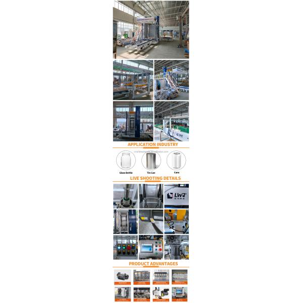 New Fashion Automatic High Speed Palletizer / Depalletizer Machine