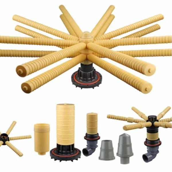 Mushroom Top And Bottom Water Treatment Distributor For Frp Tank Ro Spare Parts