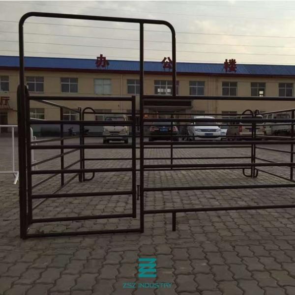 Steel Wire Mesh Fencing Panels , Welded Fence Panels For Cattle Fence