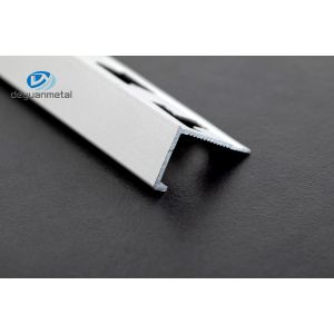 Quality 2500mm length L Shape Profile Aluminium , 6063 aluminium wall profile for sale