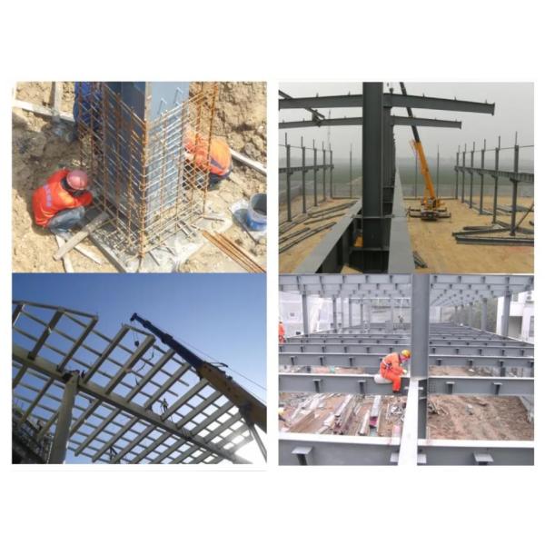 Container Load Customized Steel Structure Frame Prefab Building Q235 Q345