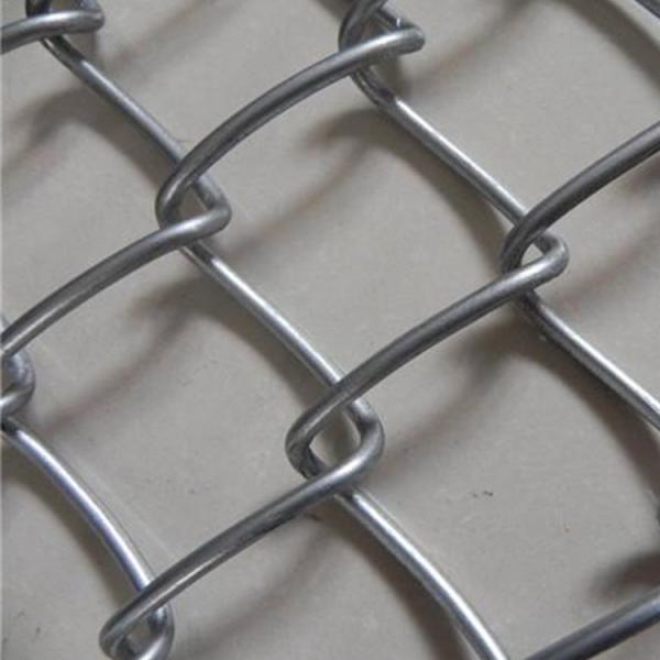 10 Ft Chain Link Security Fence Weave Removable With Round Post