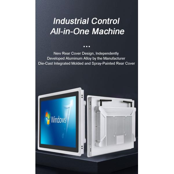 15 Inch Embedded Capacitive Touchscreen All-in-one Industrial Control panel IP65 Waterproof Panel Pc