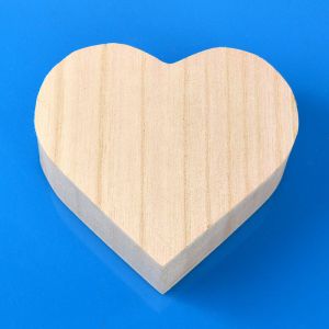 Buy cheap exquisite wood gift box heart gift box from wholesalers