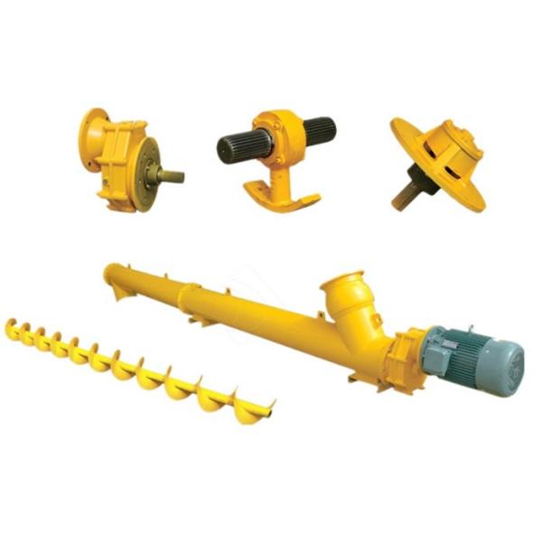 Large Capacity Flexible Cement Screw Conveyor , Industrial Tube Auger Feeding Machine