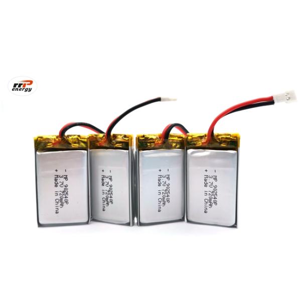 20C High Discharge Rate UAV Drone Lithium Polymer Battery 902540P 720mAh CB IEC62133 KC