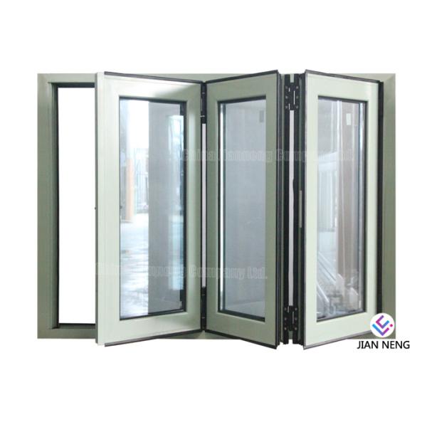 Coated Glass Grey Aluminium Sliding Doors , Soundproof Aluminium Bifold Doors